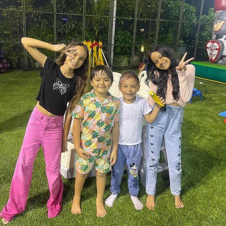 Potret Pesta Ultah El Barack (Instagram/@melaney_ricardo)