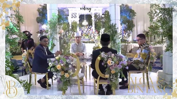 Momen Akad Nikah Bintang Emon (YouTube/Bintang Emon)