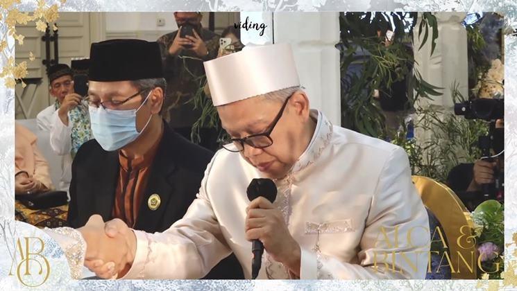 Momen Akad Nikah Bintang Emon (YouTube/Bintang Emon)