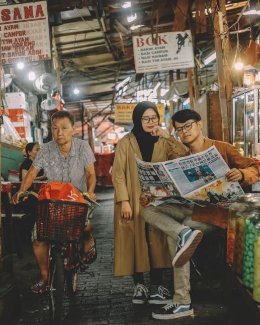 Potret Prewedding Komika. (Instagram/musdalifahbasri)