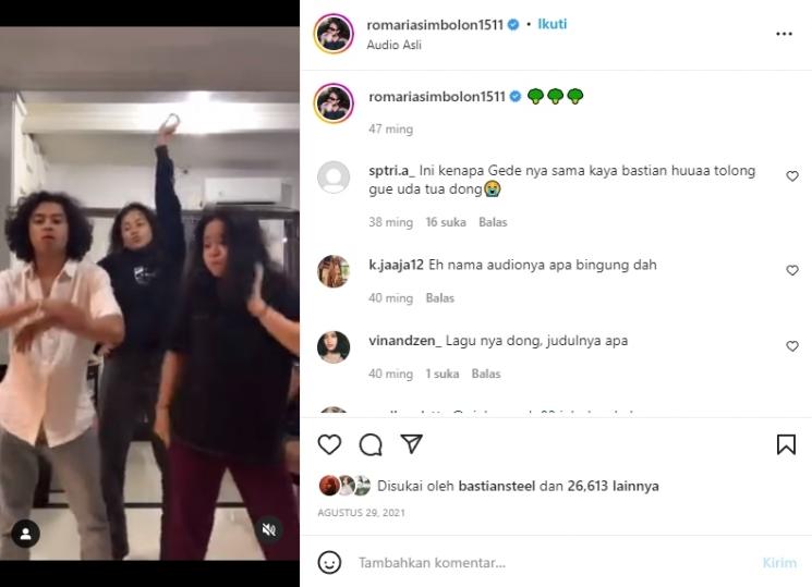 Seleb Akrab Sama Calon Ipar (instagram/@romariasimbolon1511)