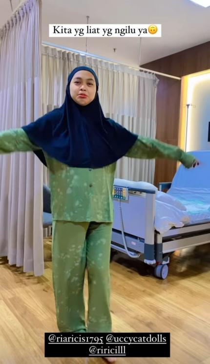 Potret Petakilan Ria Ricis Usai Lahiran (instagram/nidyadonat)