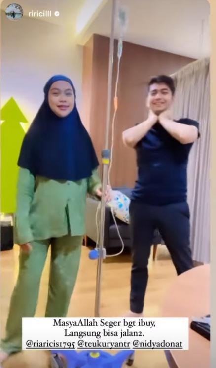 Potret Petakilan Ria Ricis Usai Lahiran (instagram/nidyadonat)