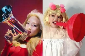 Diadu sama Jeje Slebew, Aksi Kekeyi Dance Cover Pop Nayeon Tuai Sorotan: Lepas Hijab Lagi?
