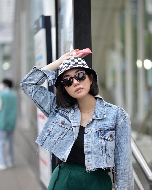 Potret Gisella Anastasia Bergaya di Citayam Fashion Week(Instagram/@gisel_la)