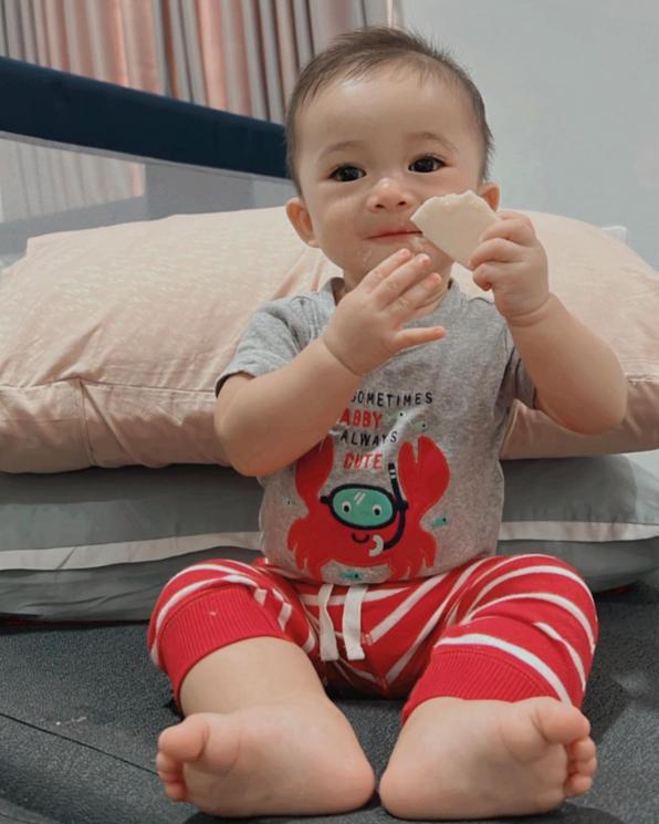 Potret Baby Adzam di Akun Instagramnya (instagram/adzam_adriansyah)