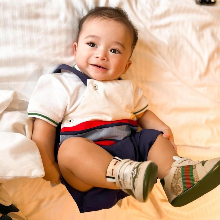 Potret Baby Adzam di Akun Instagramnya (instagram/adzam_adriansyah)