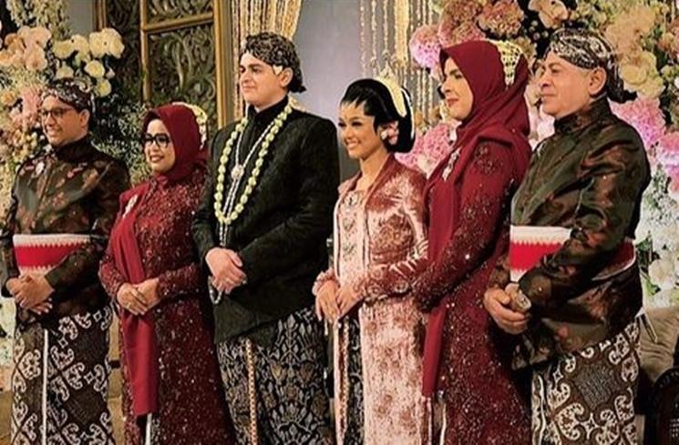 Potret Resepsi Putri Anies Baswedan (Instagram/mutiarabaswedan)