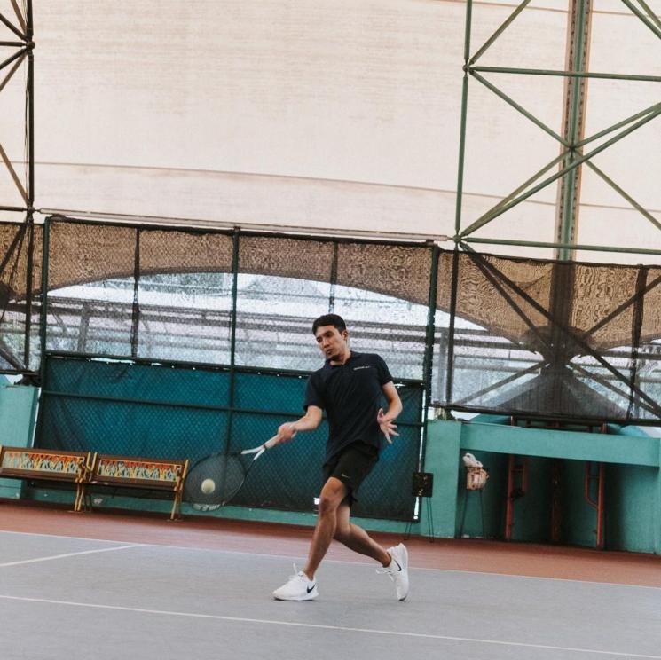 Potret Seleb Main Tenis (Instagram/@desta80s)