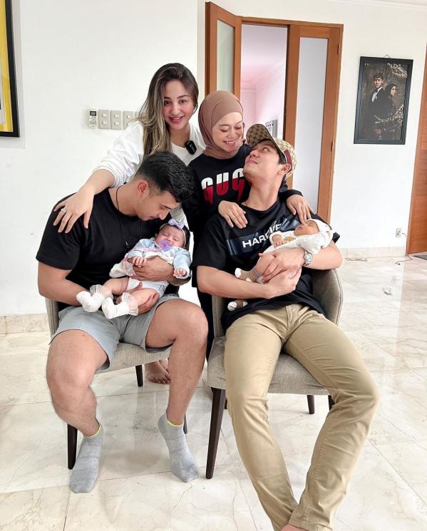 Adu Kompak Potret Keluarga Citra Kirana dan Margin Wieheerm (Instagram/@marginw)