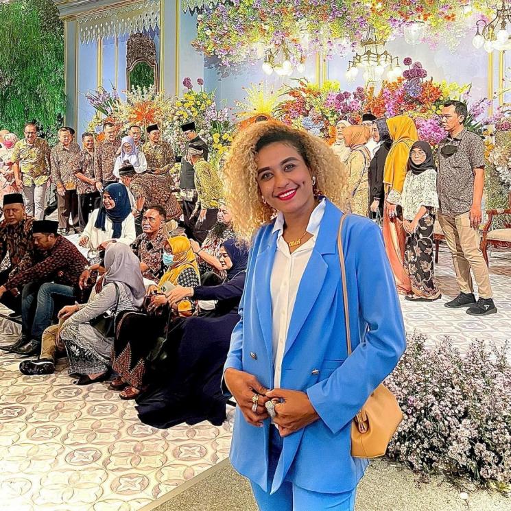 Potret Artis Hadiri Resepsi Mutiara Baswedan (instagram/@olvaholvah)