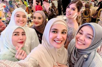 13 Potret Artis Hadiri Resepsi Mutiara Baswedan, Shireen Sungkar Hingga Rossa
