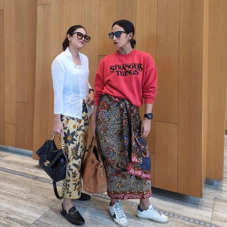 OOTD Dian Sastro Pakai Kebaya Murah Meriah (Instagram/@therealdisastr)