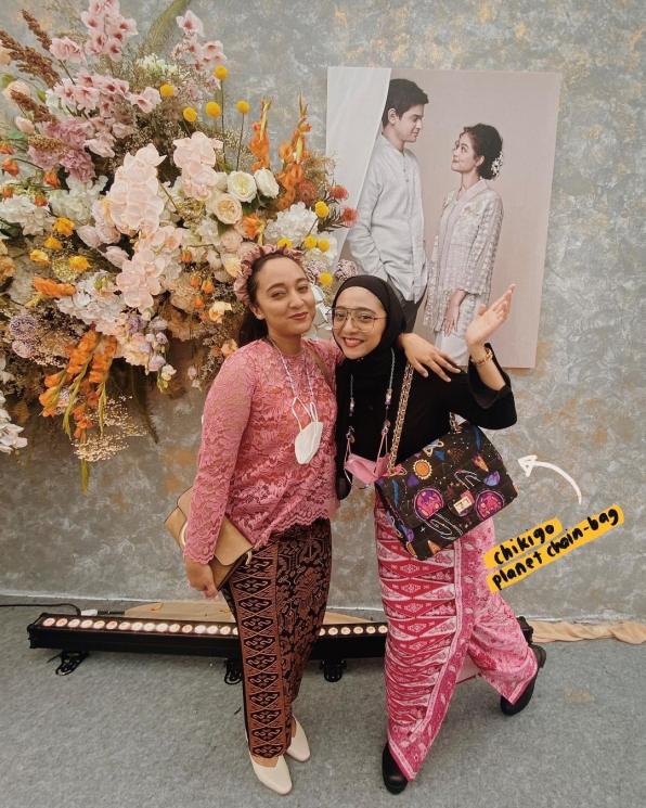 Potret Artis Hadiri Resepsi Mutiara Baswedan (instagram/@chikifawzi)