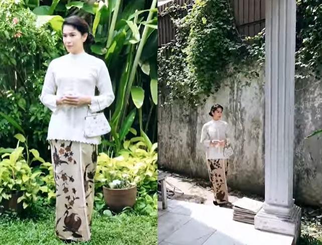 OOTD Dian Sastro Pakai Kebaya Murah Meriah (Instagram/@therealdisastr)