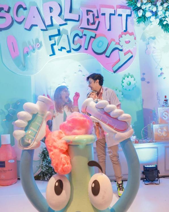 Potret Gender Reveal Anak Kedua Felicya Angelista dan Caesar Hito (Instagram/@felicyangelista_)