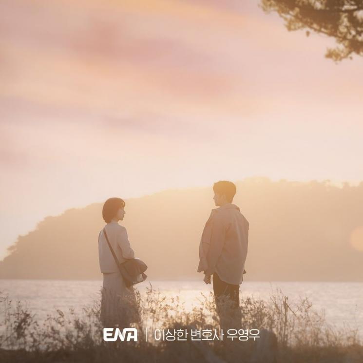 Potret Romantis Park Eun Bin dan Kang Tae Oh di Extraordinary Attorney Woo (Instagram/@channel.ena.d)