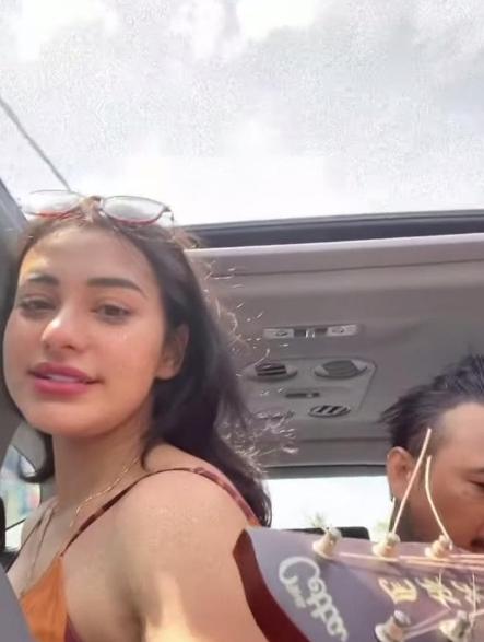 Momen Bahagia Nora Alexandra Sambut Jerinx Bebas dari Penjara. (Instagram/ncdpapl)