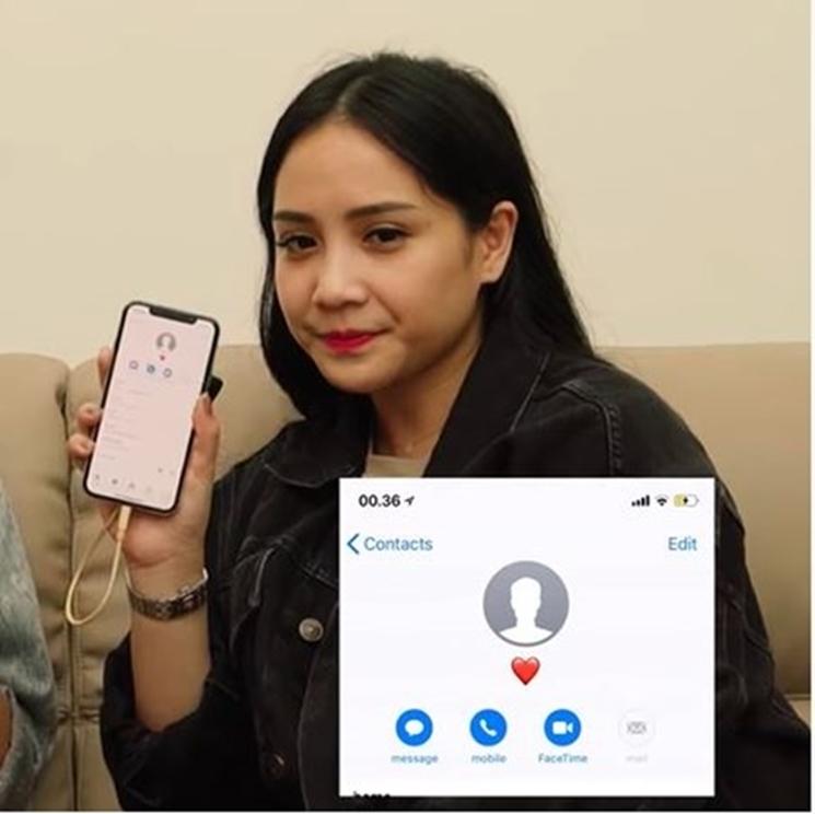 Nama Kontak Seleb di HP Pasangan (YouTube/Anissa Aziza)