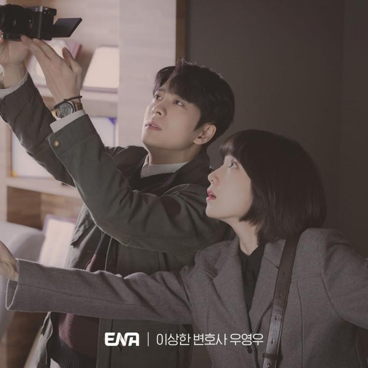 Potret Romantis Park Eun Bin dan Kang Tae Oh di Extraordinary Attorney Woo (Instagram/@channel.ena.d)