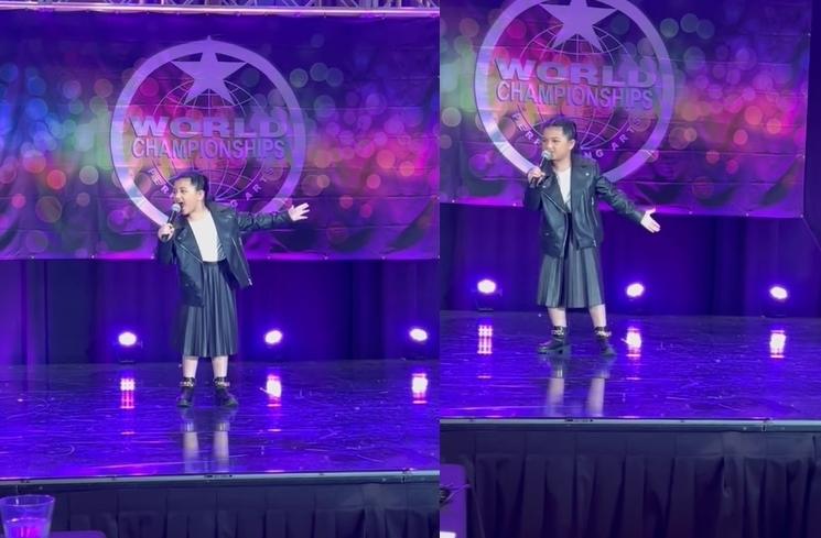 Penampilan Arsy Hermansyah di WCOPA (Instagram/@queenarsy)