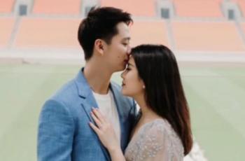 10 Potret Kevin Sanjaya Melamar Valencia Tanoesoedibjo di JIS, Romantis Abis!