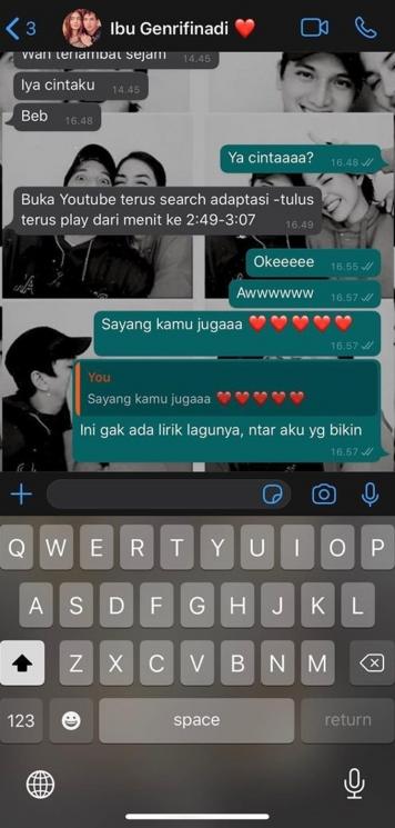 Nama Kontak Seleb di HP Pasangan (instagram/@gepamungkas)