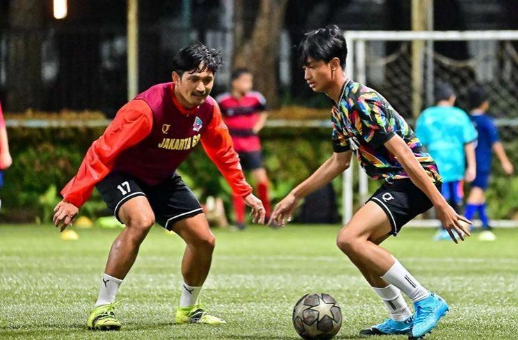Kebersamaan Ibnu Jamil dan Anaknya Dhofin Maulana (Instagram/@jakarta69fc)