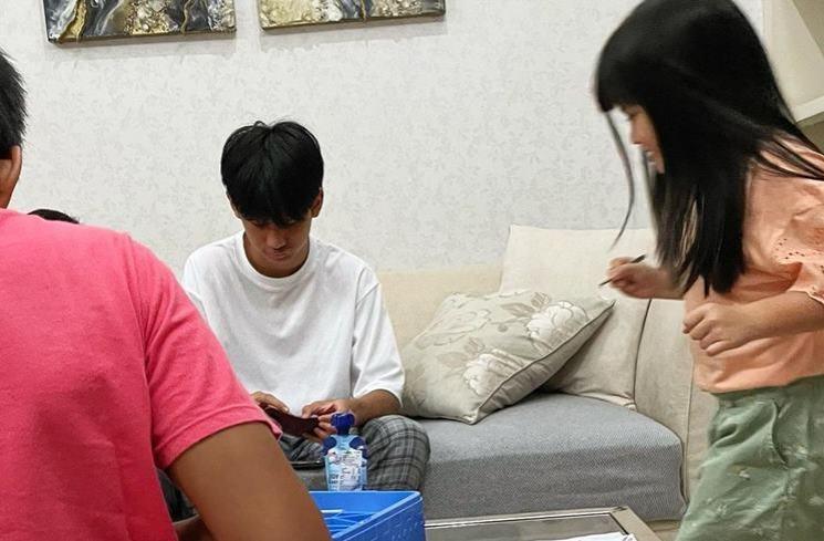 Kebersamaan Ibnu Jamil dan Anaknya Dhofin Maulana (Instagram/@ibnujamilo)