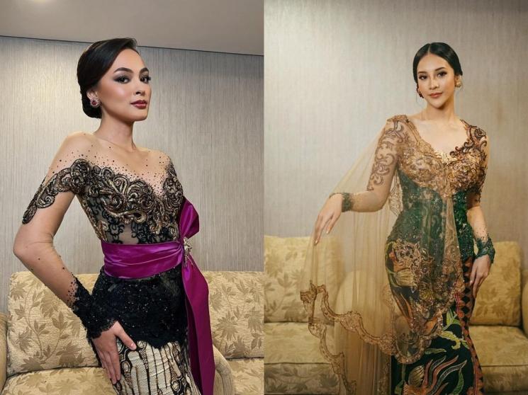 Foto Adu Gaya Jolene Marie dan Anya Geraldine. (Instagram/joleneemarie dan anyageraldine)