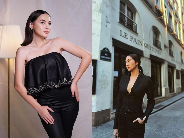 Foto Adu Gaya Jolene Marie dan Anya Geraldine. (Instagram/joleneemarie dan anyageraldine)