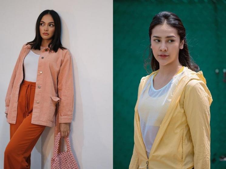 Foto Adu Gaya Jolene Marie dan Anya Geraldine. (Instagram/joleneemarie dan anyageraldine)
