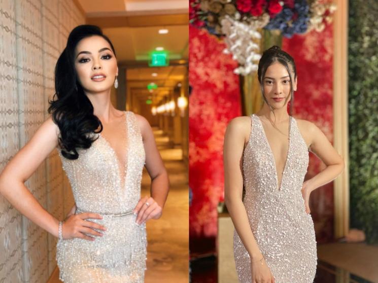 Foto Adu Gaya Jolene Marie dan Anya Geraldine. (Instagram/joleneemarie dan anyageraldine)