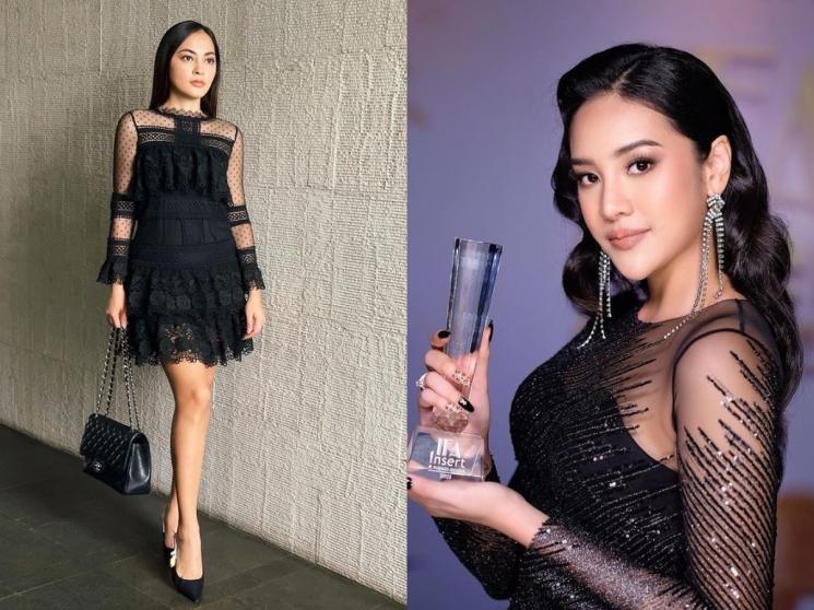 Foto Adu Gaya Jolene Marie dan Anya Geraldine. (Instagram/joleneemarie dan anyageraldine)