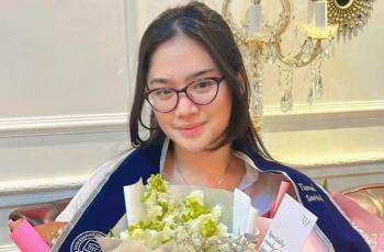 7 Momen Wisuda Tiara Anak Mulan Jameela, Dapat Ucapan Selamat dari Al Ghazali