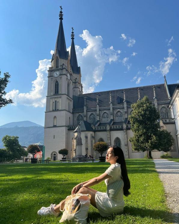 Potret Beby Tsabina Liburan di Eropa (instagram/@bebytsabina)