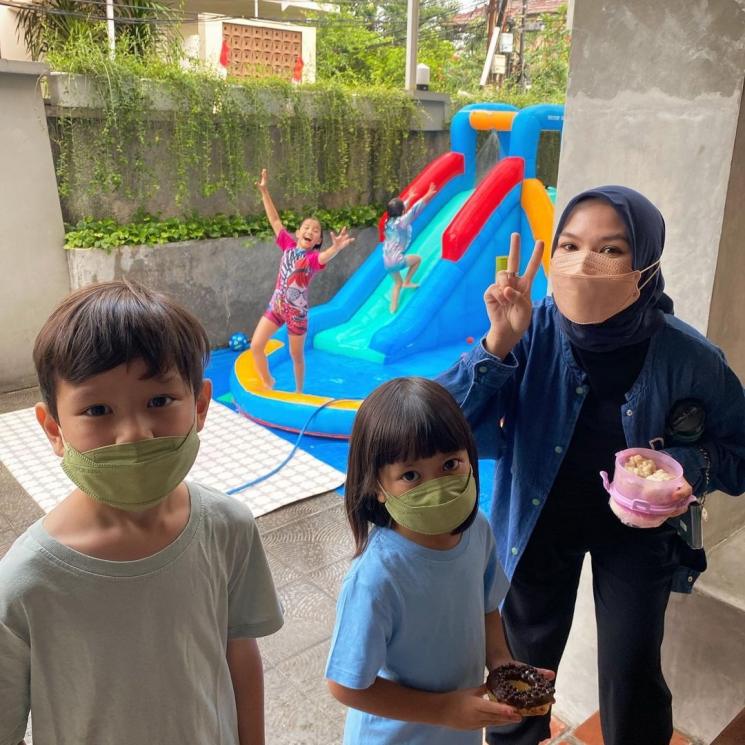 Perayaan ulang tahun Kala anak Zaskia Adya Mecca (Instagram/zaskiadyamecca)