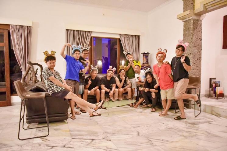 Potret geng Prediksi di Bali (Instagram/theprediksi_)