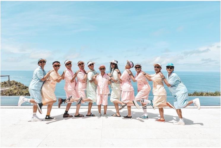 Potret geng Prediksi di Bali (Instagram/theprediksi_)