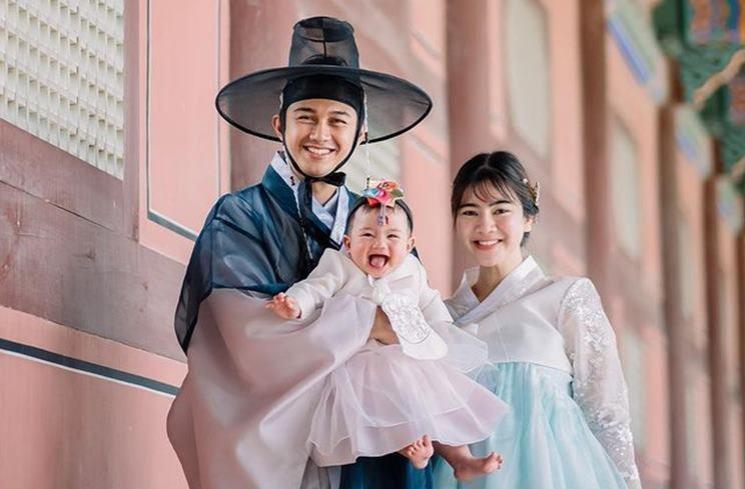 Potret Bayi Artis Liburan ke Luar Negeri. (Instagram/felicyangelista_)