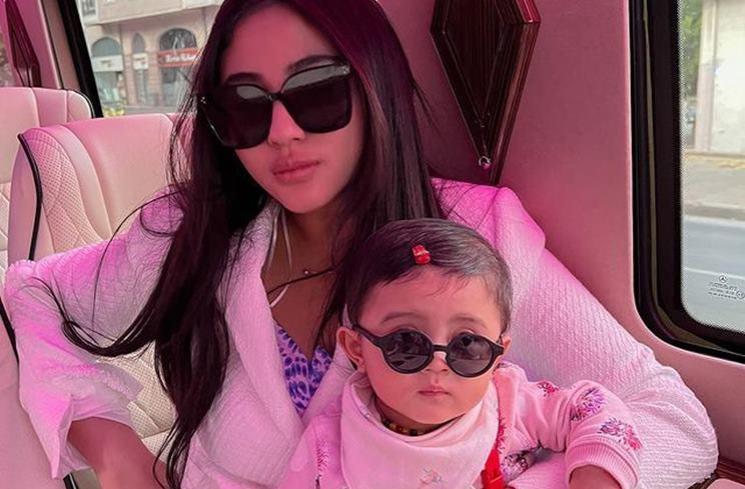 Potret Bayi Artis Liburan ke Luar Negeri. (Instagram/marginw)