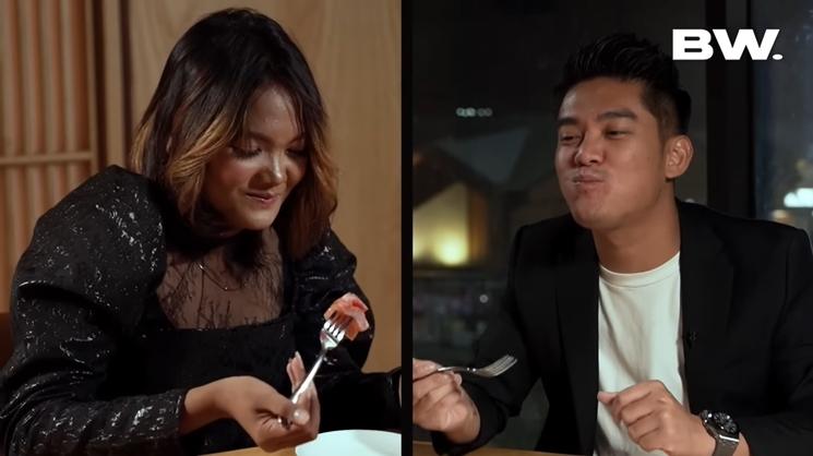 Momen Kurma Citayam ngedate bareng Boy William (YouTube/BW.)