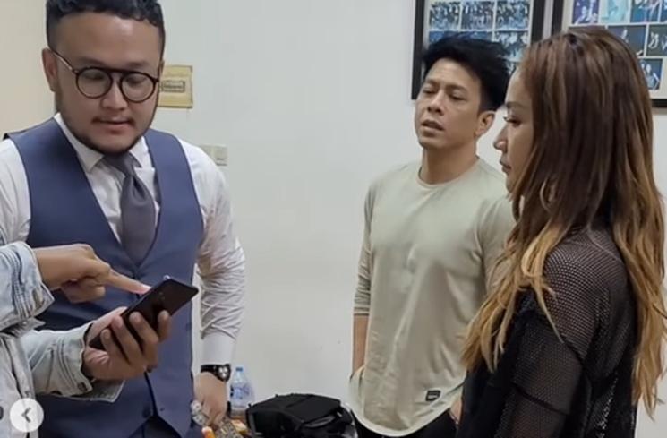 Potret Akrab Ariel NOAH dan BCL saat Fitting Baju (Instagram/@samuelwongso)