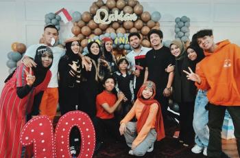 11 Potret Ulang Tahun Qahtan Halilintar, Persatukan 4 Keluarga