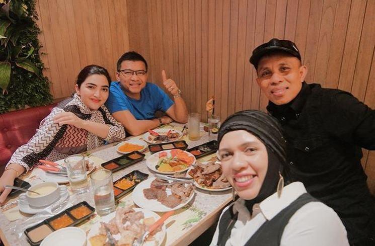 Momen The Hermansyah Bertemu Gen Halilintar. (Instagram/genifaruk)