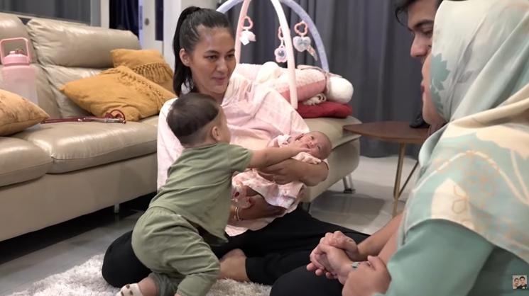 Momen Kiano dan Kenzo Ketemu Moana (YouTube/Baim Paula)