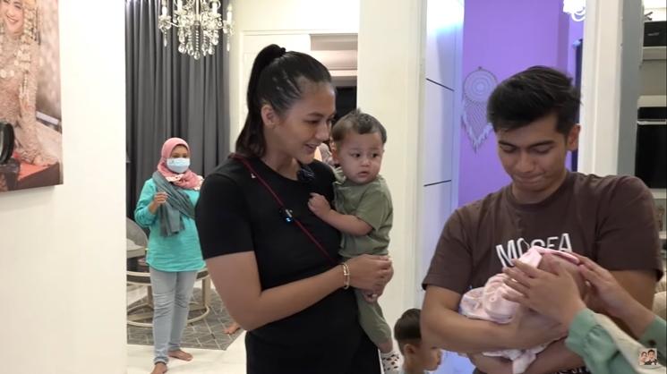 Momen Kiano dan Kenzo Ketemu Moana (YouTube/Baim Paula)