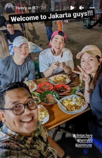 Potret Henry Lau di Indonesia. (Instagram/imanusman)