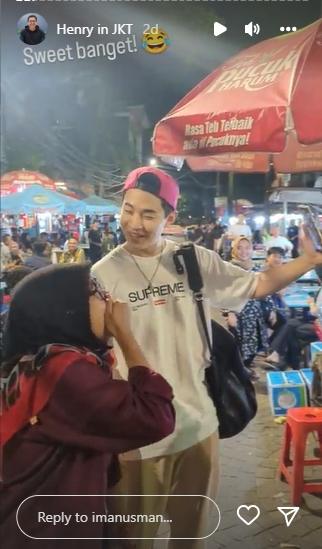 Potret Henry Lau di Indonesia. (Instagram/imanusman)