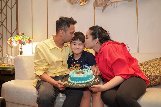 Perayaan Ulang Tahun Rafathar ke-7. (Instagram/raffinagita1717)